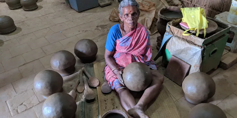 Pottery making