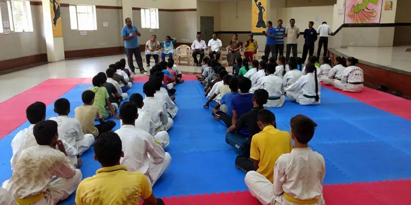 jaydeep kadam, taekwondo, underprivileged children