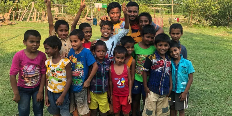 Orphaned children