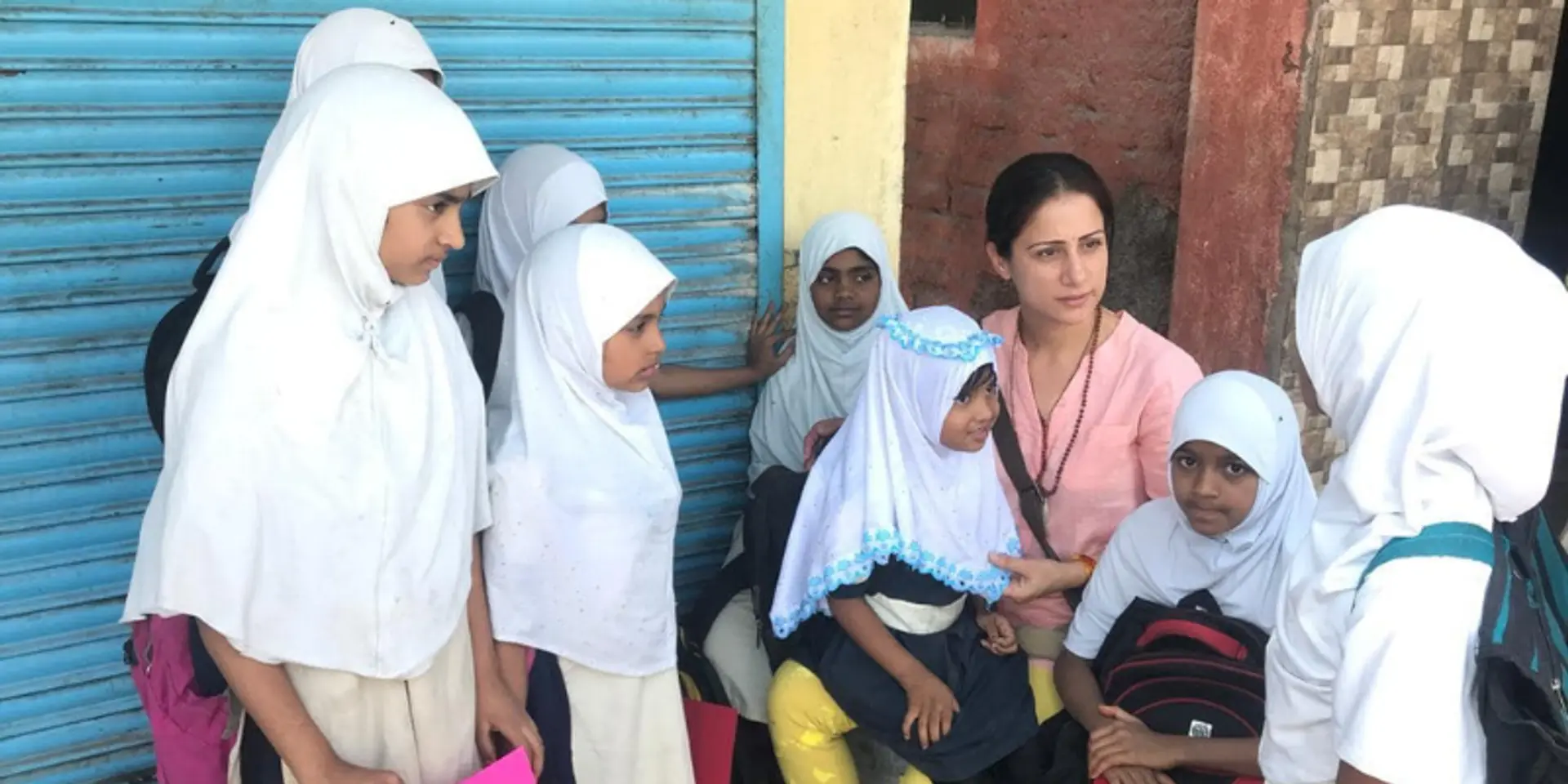 How artist Rouble Nagi adds more colour to the lives of slum dwellers in Mumbai