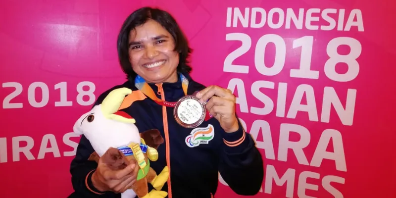How Sakina Khatun overcame polio and went on to win at the Commonwealth
