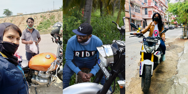 Meet the bikers who are on a mission to help the needy survive coronavirus pandemic