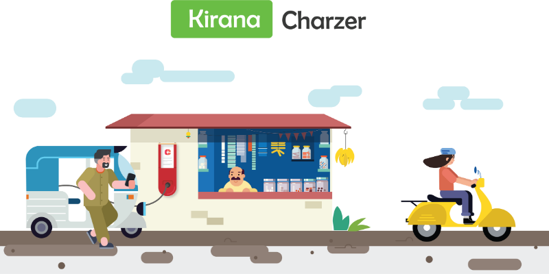 This Bengaluru startup is building an extensive EV charging network through kirana stores