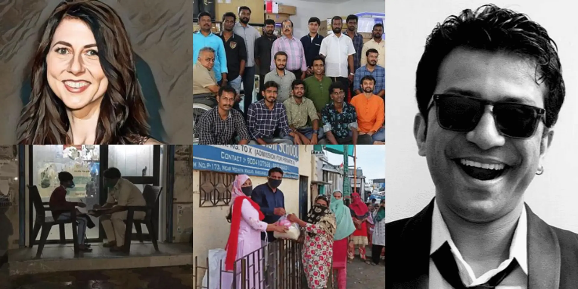 Assisting people with disabilities; distributing food out of own pockets amidst pandemic – top social stories of the week