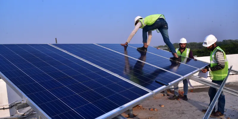 Rooftop solar kit