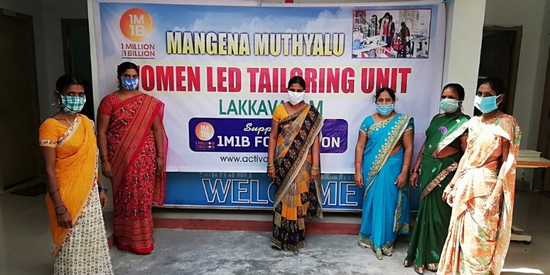Over 200 women from a village in Andhra Pradesh join the fight against COVID-19 by stitching PPEs