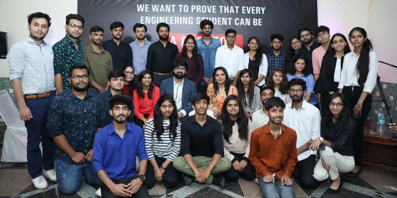 Vimal Daga and students