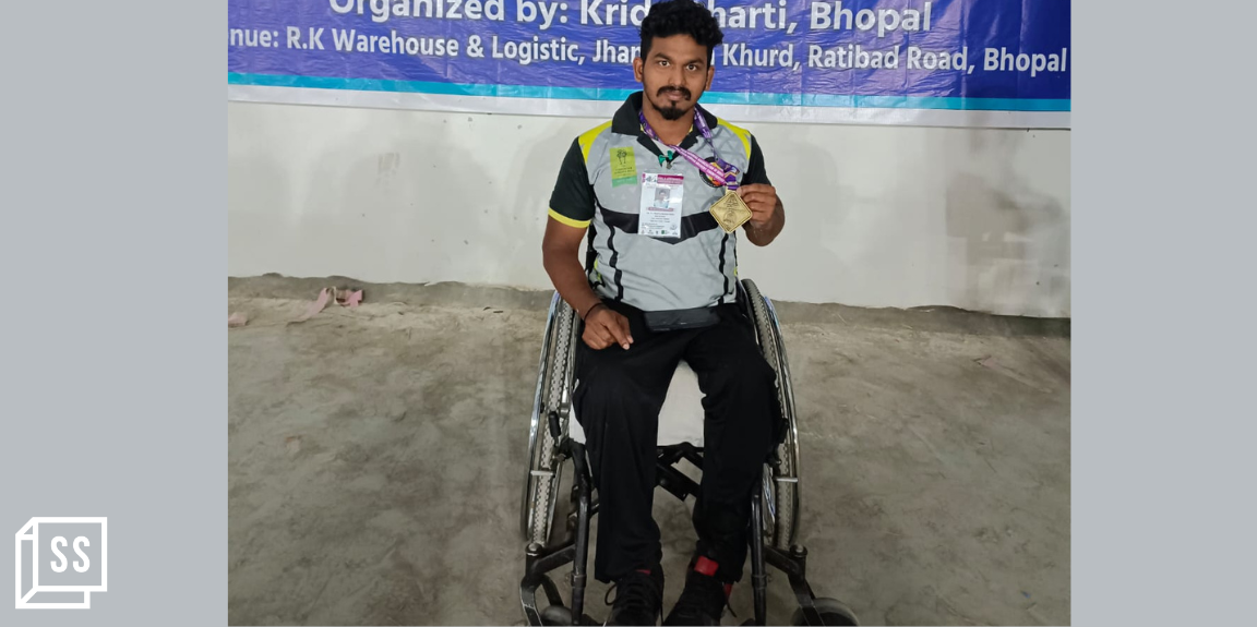 Despite a spinal cord injury, this young man is winning against abled-bodied archery players

