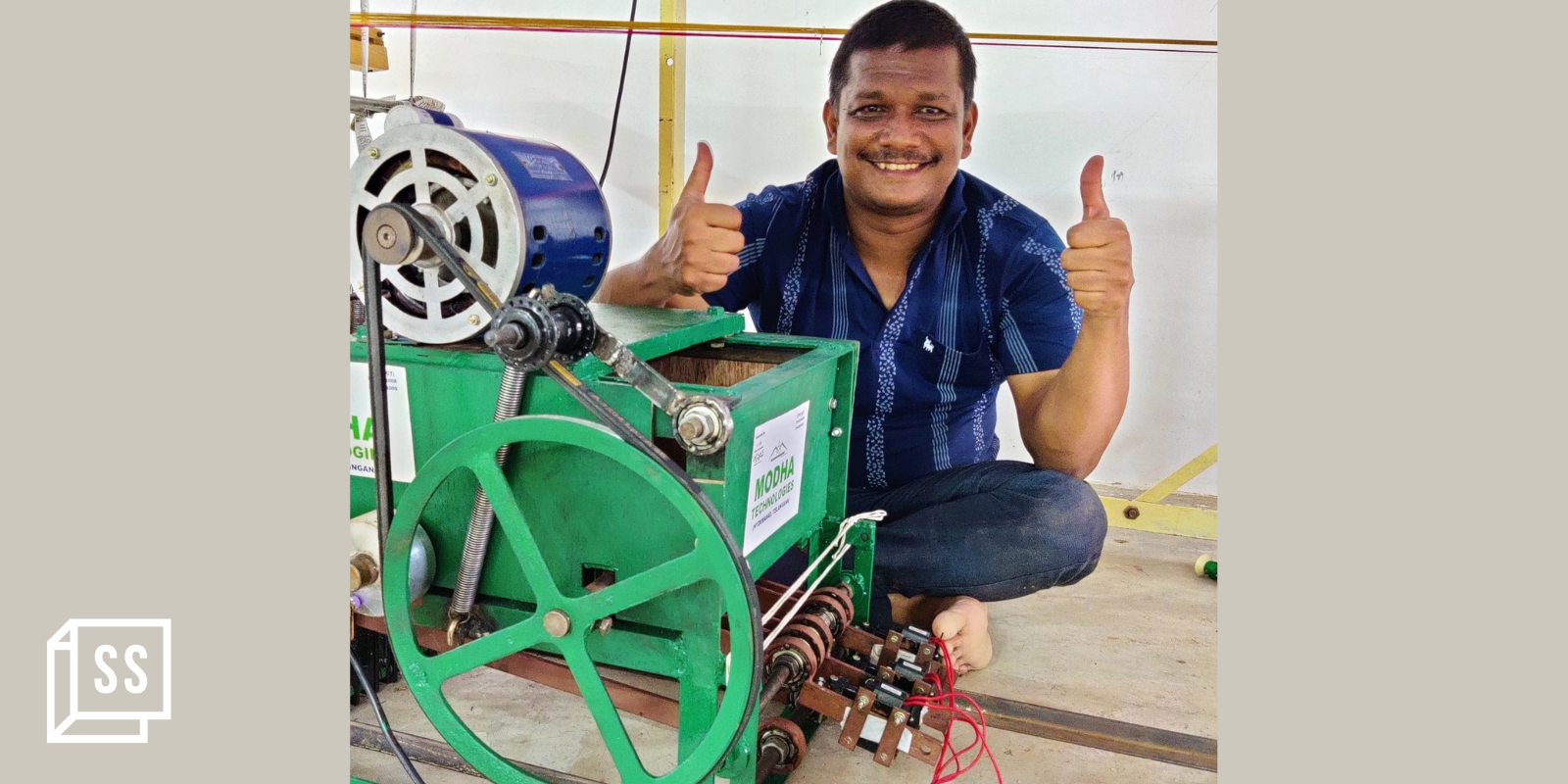 Meet Sivakumar Modha who is using tech to ease the pain of handloom weavers