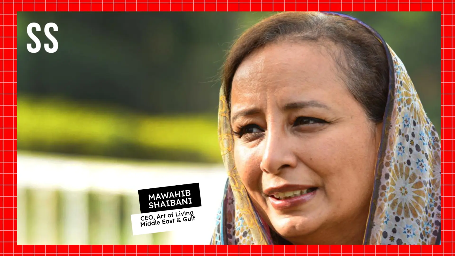 Mawahib Shaibani is uplifting and empowering people in war-torn countries