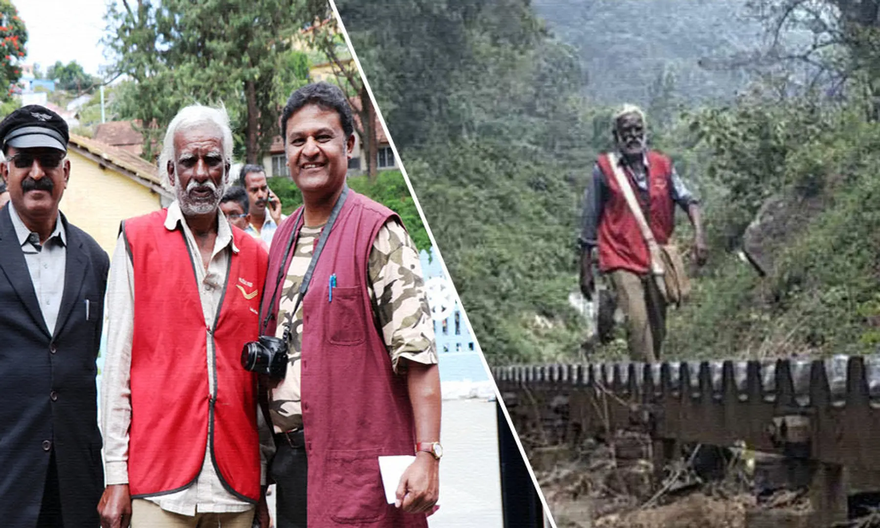 This 66-year-old postman from Tamil Nadu trekked 15km daily to deliver letters