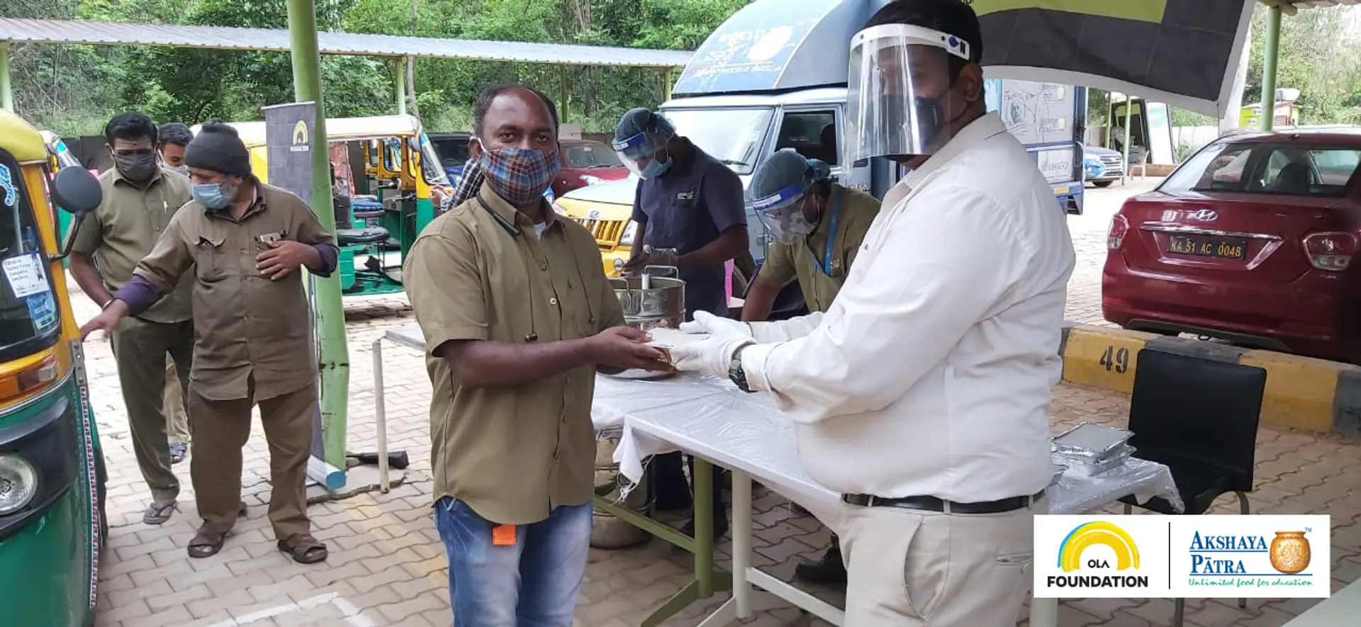 Ola partners with Akshaya Patra Foundation to distribute 1.2M meal kits to drivers community