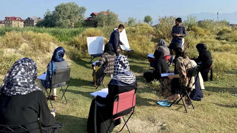 Kashmir open air school