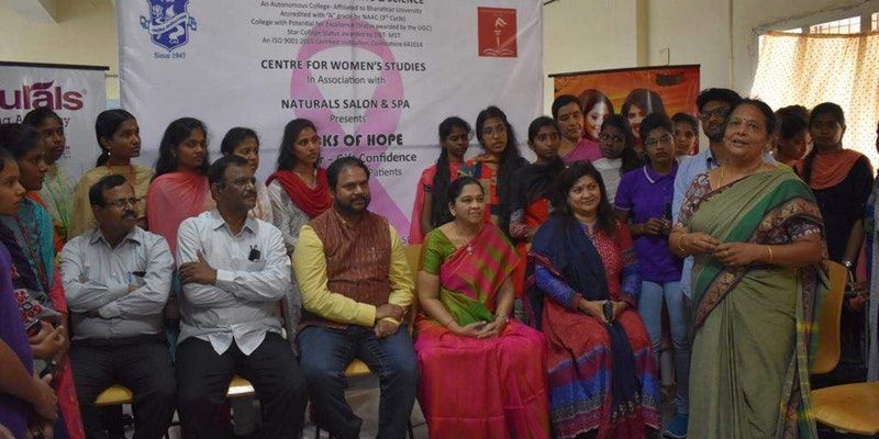 231 women from Coimbatore college donate their tresses for cancer patients