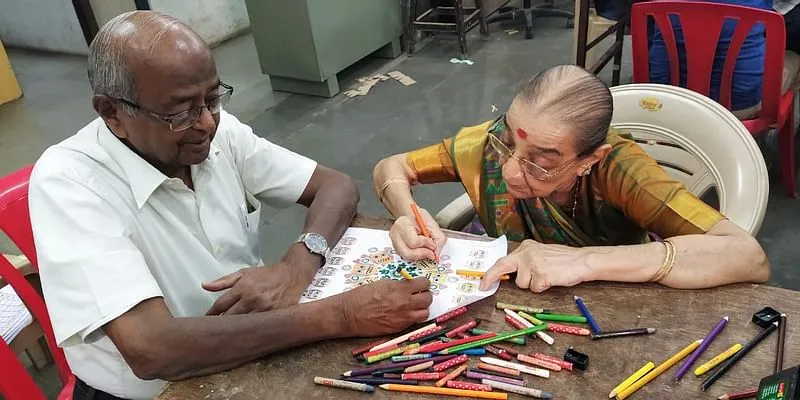 Art-based therapy for the elderly