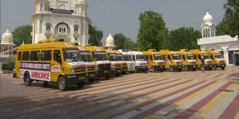 Delhi Gurudwara starts free ambulance service for coronavirus patients