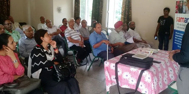 Session for the elderly