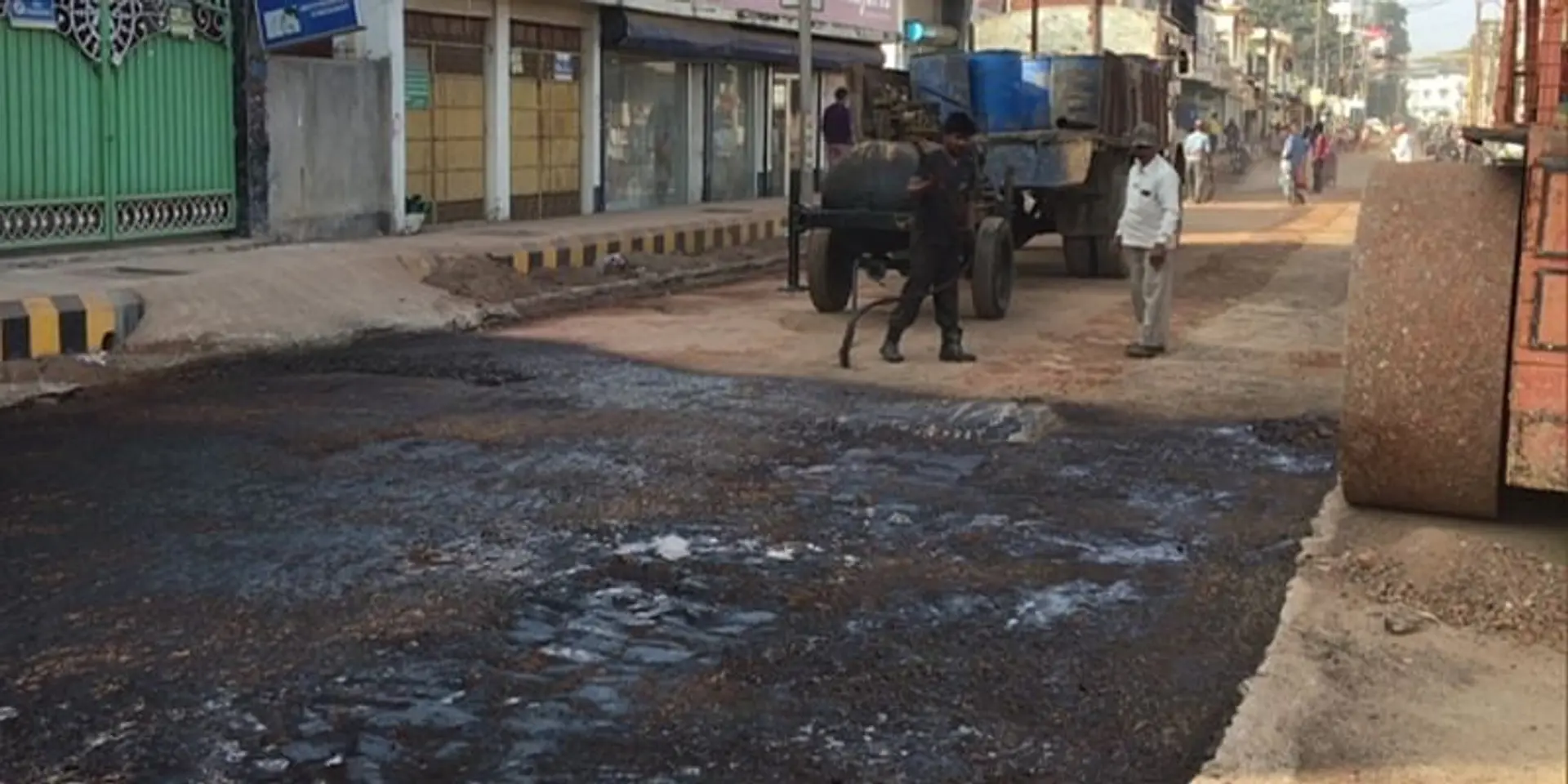 Tripura gets road made of non-recyclable plastic; CM Biplab Kumar Deb inaugurates