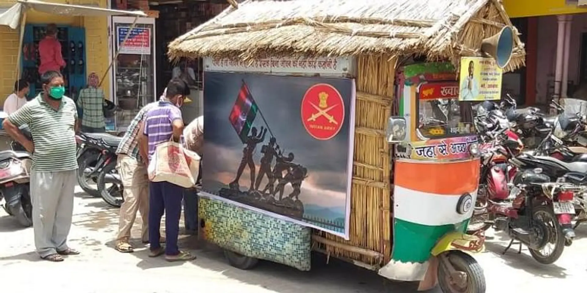 Meet the ‘waterman’ from Rajasthan, who turned his solar auto into a water hut
