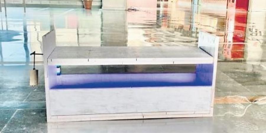 These class 10 students from Faridabad built a self-sanitising ‘SAFE’ bench