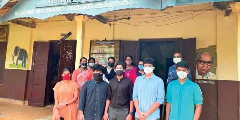 Students donated tablets