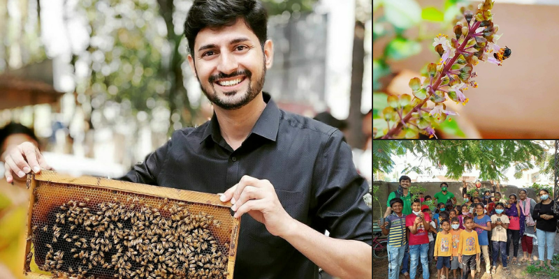 This IIM Calcutta alumnus is ‘bee’ing the change for a sustainable future, has impacted over 10,000 people in bee conservation