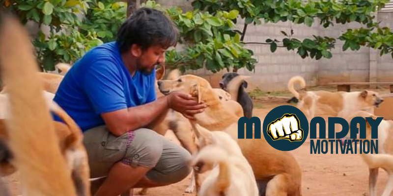 Meet the 31-year-old animal lover from Bengaluru who left his job to care for over 300 strays