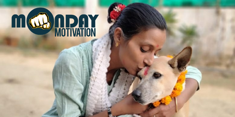 Meet the ‘Dog Mother’ of Greater Noida, who is taking care of hundreds of disabled dogs