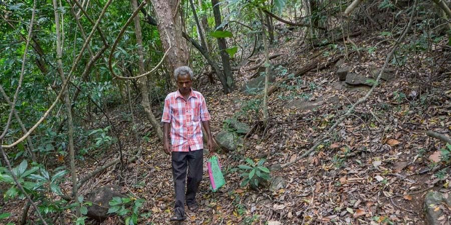 This post master treks 10 km through forest area to deliver pension to a 110-year-old woman