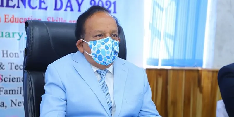 Dr Harsh Vardhan