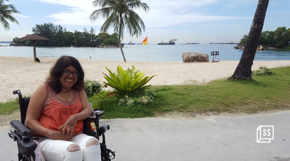 The world is my oyster, says this wheelchair-bound solo traveller who has been to six continents and 59 countries