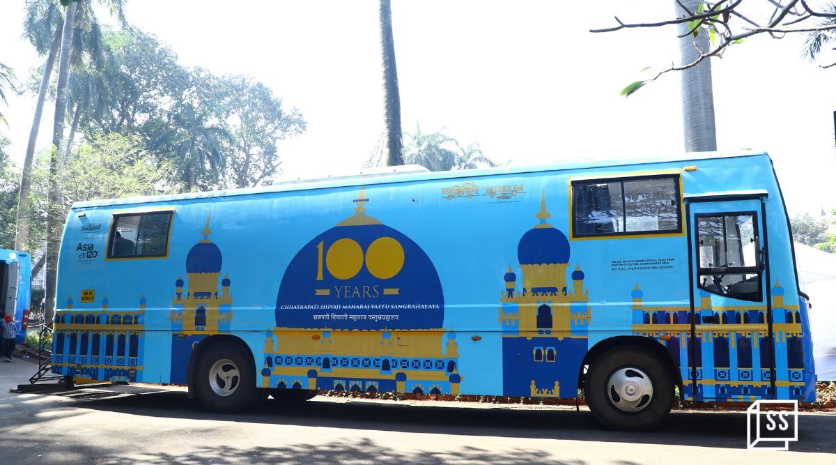 Mumbai’s Museum on Wheels is taking art, history, and culture to children’s doorstep 
