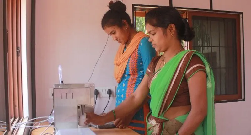 Women working