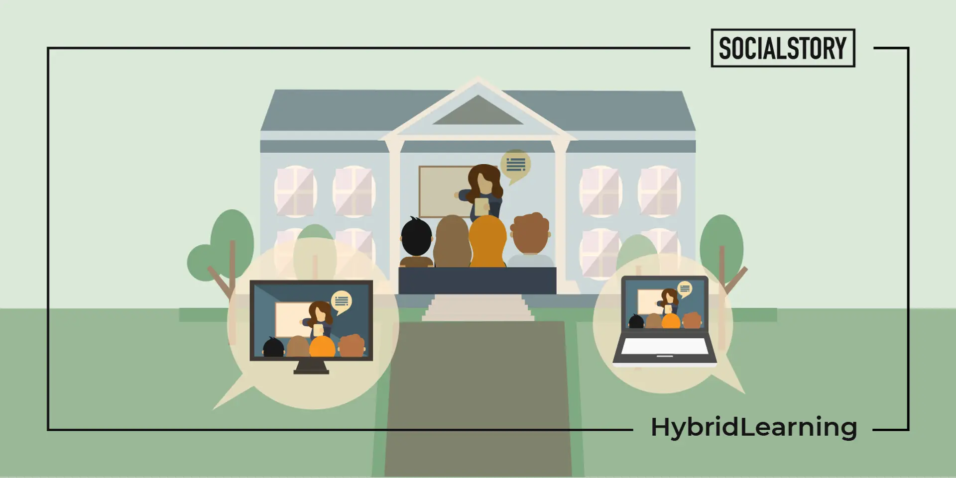 Is the hybrid model of education here to stay?