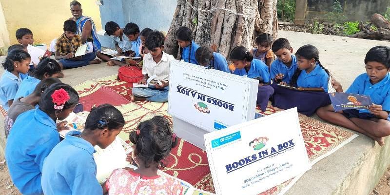 How Books in a Box is encouraging children in India’s villages to develop a love for reading 
