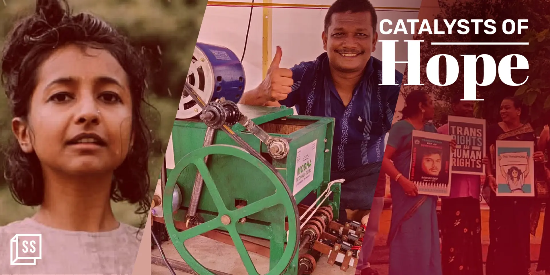 Easing the pain of handloom weavers, building inclusivity for transpeople, and a musician’s quest for a healthy planet–our top stories of the week