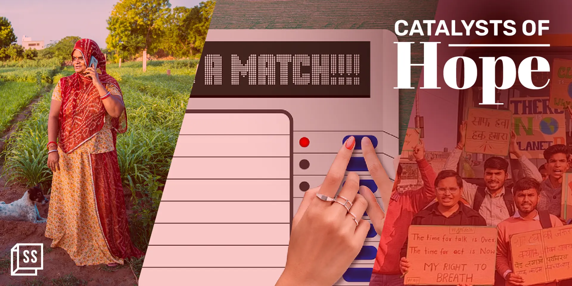 Politics before dating; An NGO fights air pollution; A senior agro-preneur’s love for organic farming; Chennai Metro's 'Pink Squad' - our top stories