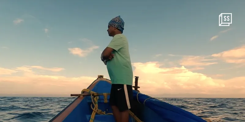 S Palayam, fisherman and researcher from Chennai