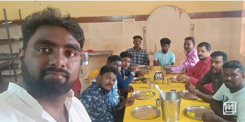 Chennai delivery agents sponsor food drive for those in need.