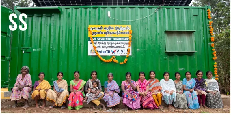 In Erode’s hills, a solar mill is helping tribal farmers reclaim millet 