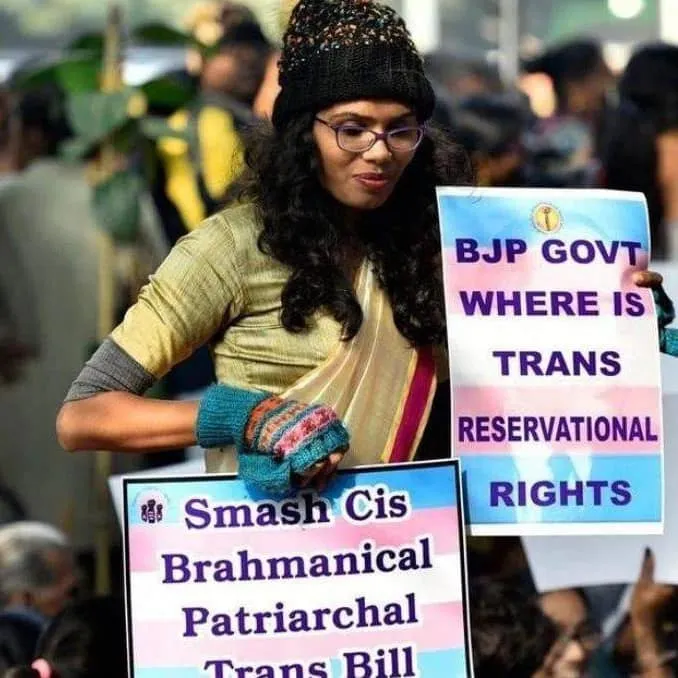 Dalit-trans activist Grace Banu
