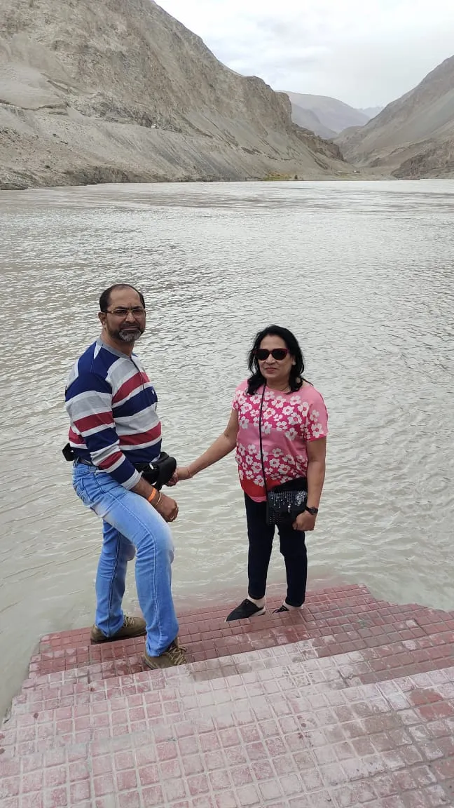 Nitin and Sadhana Savagave got married when they were in their mid-fifties.