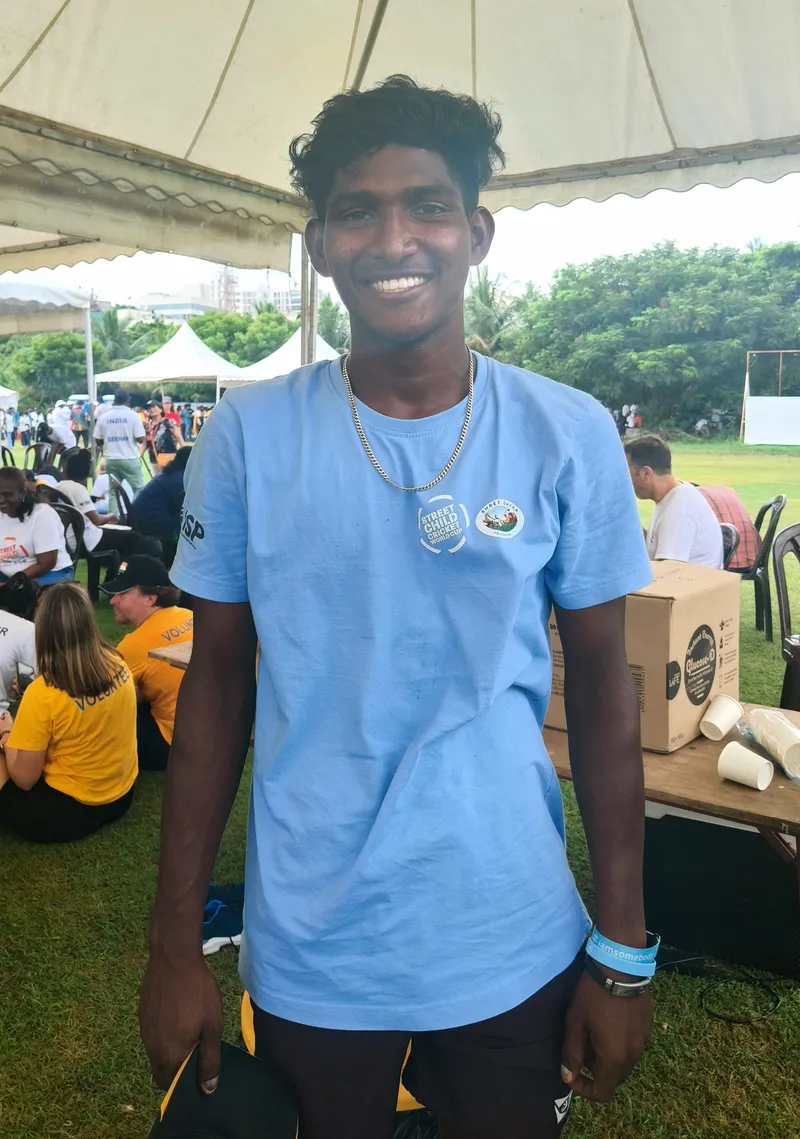 Paulraj, Street Child United champion, India