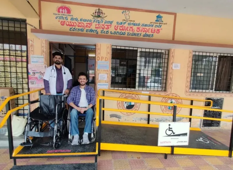 Ramp My City has created metallic ramps at several Public Health Centres across the country in partnership with the local governments.