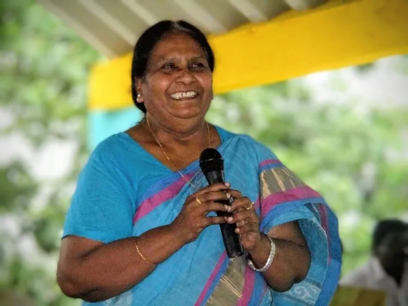 Fathima Burnad Natesan, Dalit Feminist Scholar and Rural Development Leader, Tamil Nadu