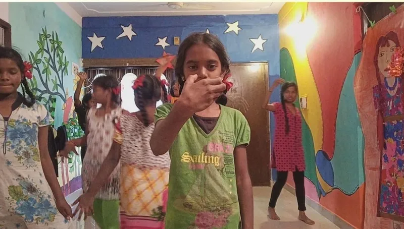 Hasiru Dala’s creative arts therapy programme in Bengaluru incorporates art, movement, and storytelling to support the emotional well-being of children from informal waste picker communities.