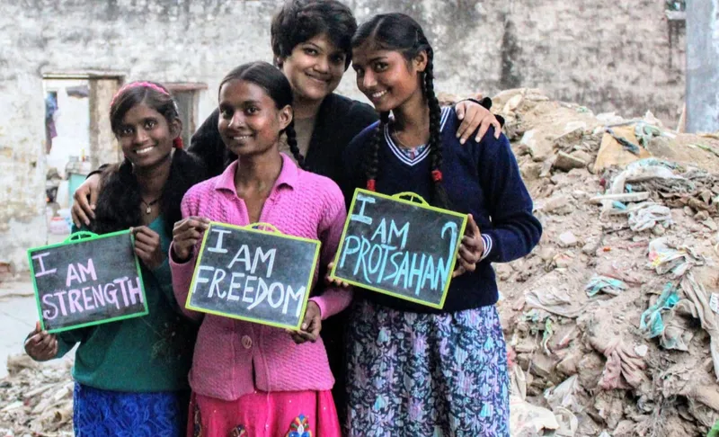 Delhi-based Protsahan India Foundation uses art, dance, and storytelling to support adolescent girls who have experienced abuse, neglect, and systemic violence in urban areas.