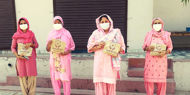 How ‘Rakshak ki Raksha’ is protecting rural India’s COVID-19 frontline workers, many of whom are women