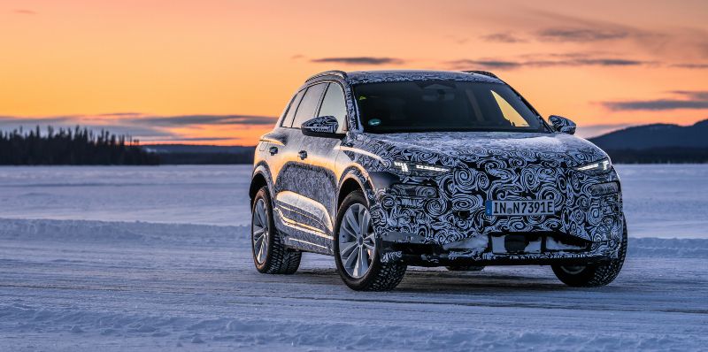 Audi tests Q6 e-tron in extreme conditions; debut likely in 2024