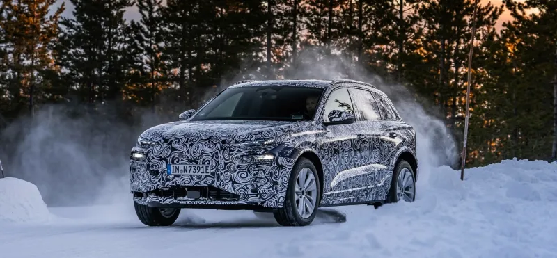 Audi tests Q6 e-tron in extreme conditions; debut likely in 2024 ...